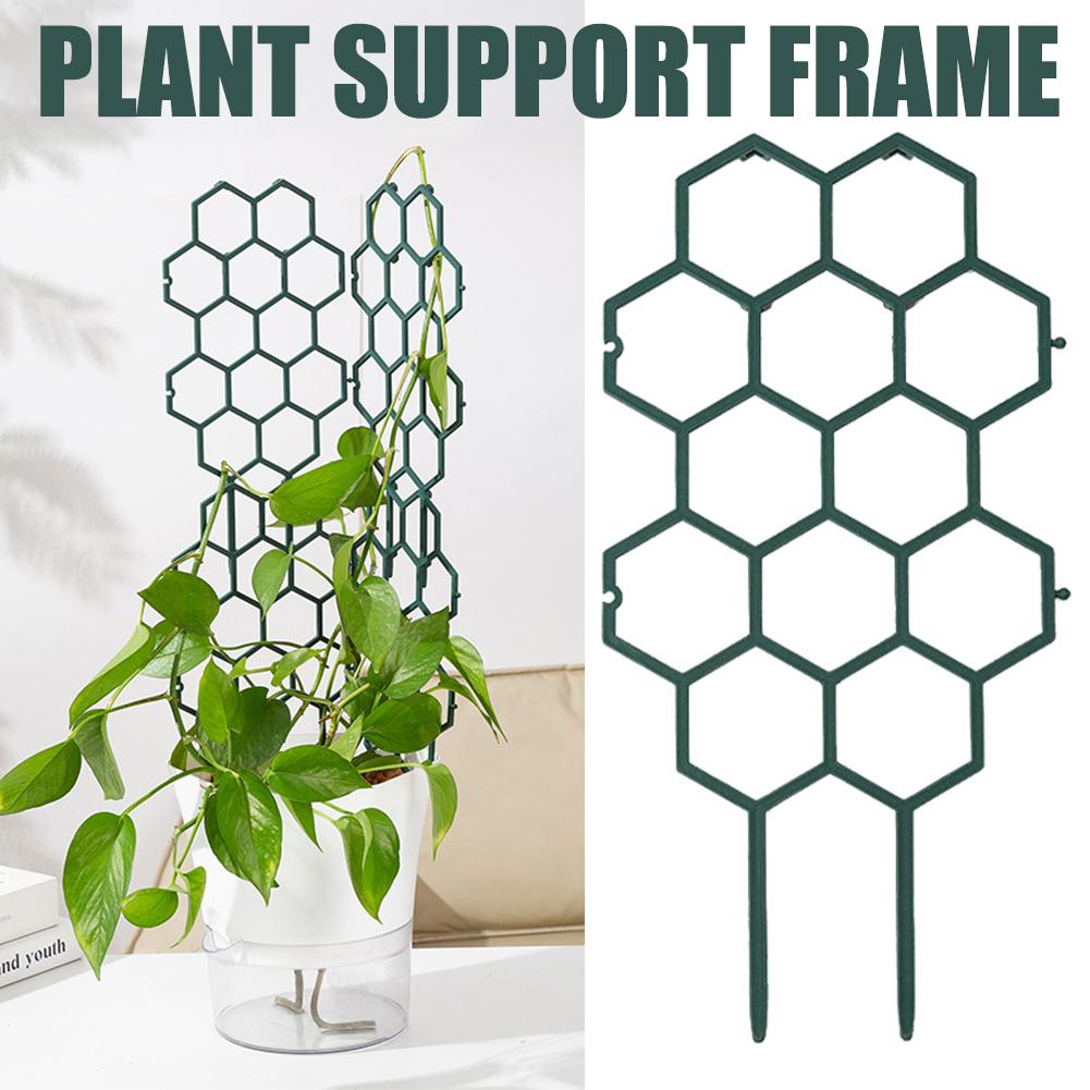 Plant Parent Tools - 1/2/5Pcs Plastic Plant Support Frame Stackable