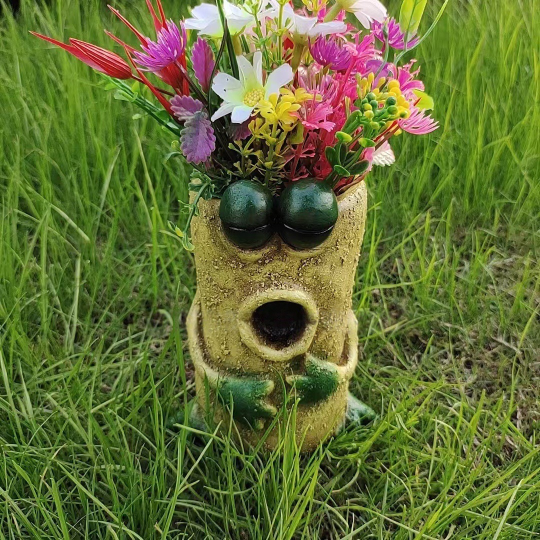 Resin Frog Planter with Draina - огляд і ціна Snake Plant Ceramic