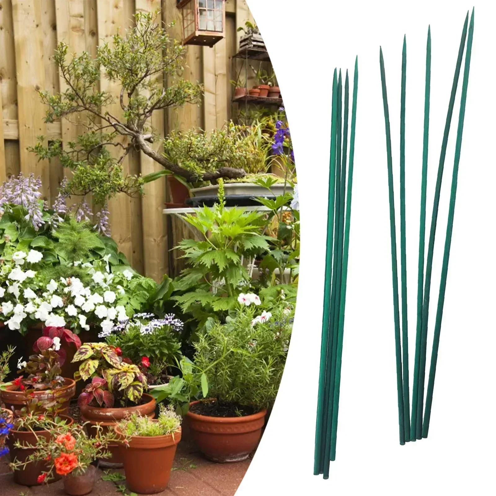 10pc 40cm Plant Stake KIT Wood - огляд і ціна Plant Parent Tools