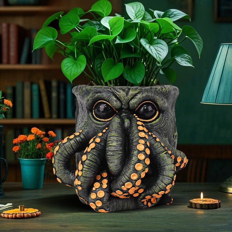 Creative Resin Flower Pot - Ti - огляд і ціна Snake Plant Ceramic