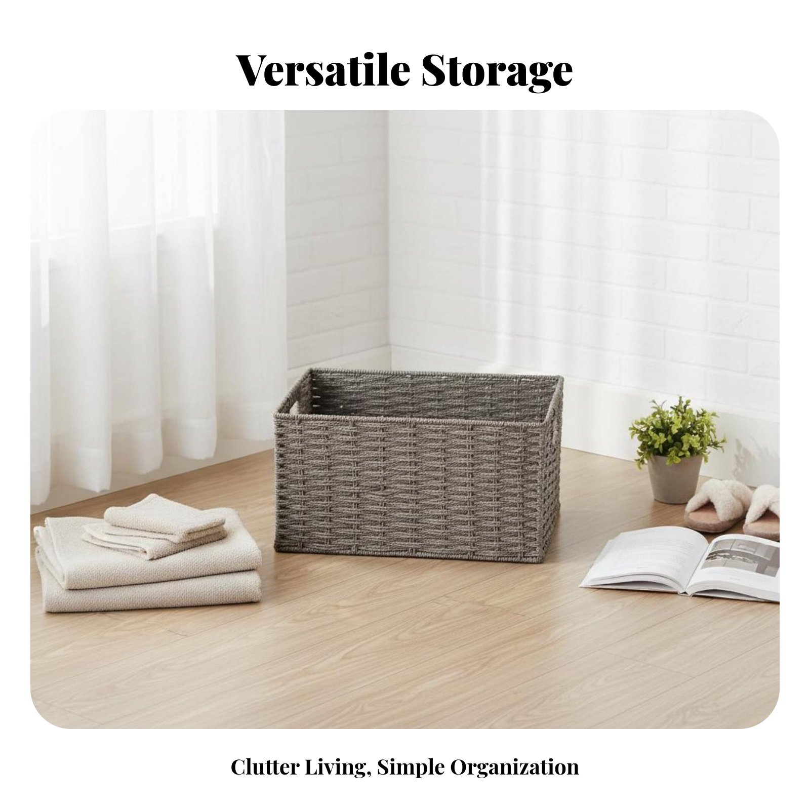 Woven Storage Container Japane - огляд і ціна Is Plant Parent Free To Use