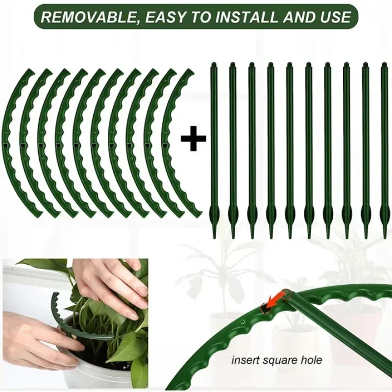 Plastic Plant Support Pile Sta - огляд і ціна Plant Parent Tools