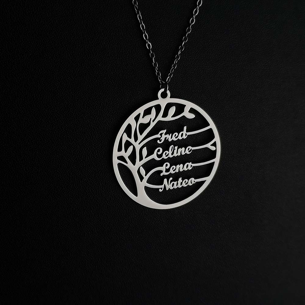 Custom Tree of Life Necklace f - огляд і ціна Plant Parent Name