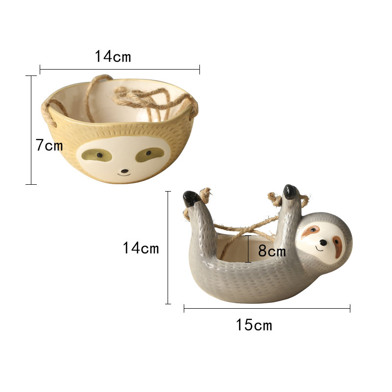 1Pcs Ceramic Hanging Plant Pot - огляд і ціна Snake Plant Ceramic
